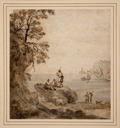 Attribué à MANGLARD, Adrien (1695 -1760)
Groupe...
