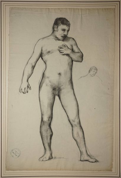 PICHOT Émile, attribué à, 
Études pour Œdipe...