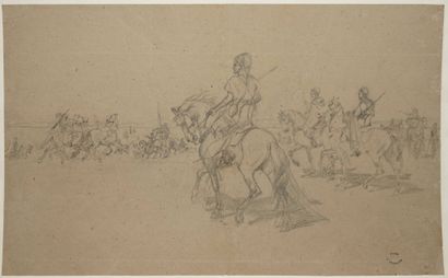 WASHINGTON Georges, 1827-1910, 
Cavaliers...