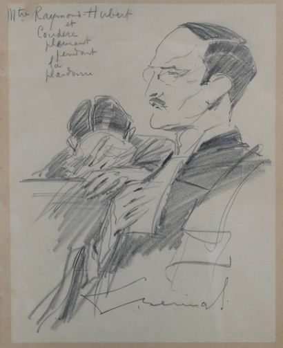 BERINGS Louis, 1888-1966,
Ensemble de quatre...