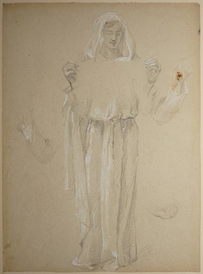 MERSON Luc-Olivier, entourage de, 
Femme...