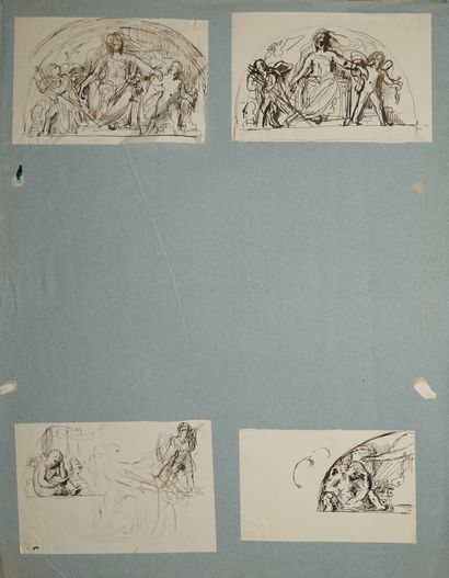 CHAPU Henri, attribué à, 
Figure allégorique...