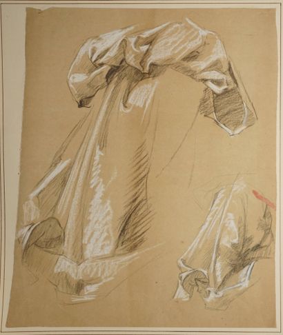 MERSON Luc-Olivier, entourage de, 
Étude...