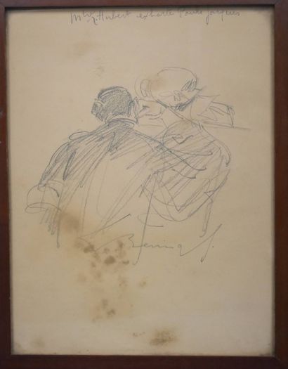 BERINGS Louis, 1888-1966,
Ensemble de huit...