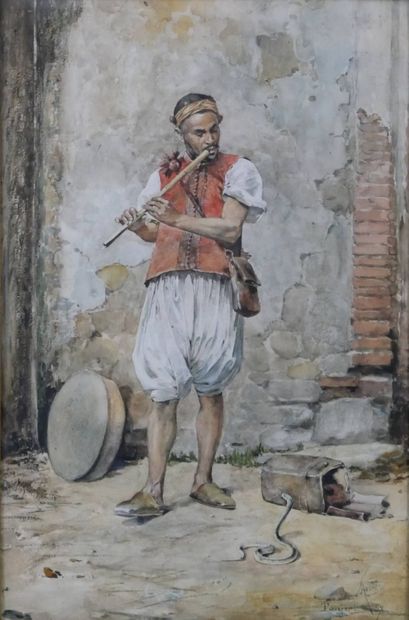 ARCOS Y MEGALDE Santiago, 1865-1912, 
Charmeur...