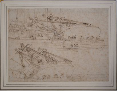 VERNET, Joseph Claude (1714-1789)
Deux bateaux...