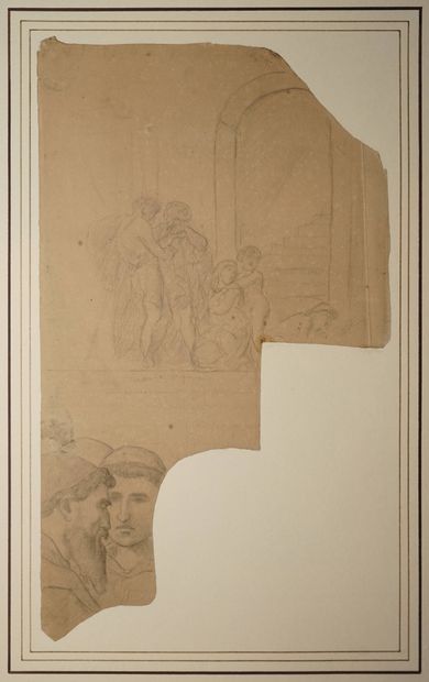 ANONYME XIXe siècle, entourage d'Émile PICHOT,...