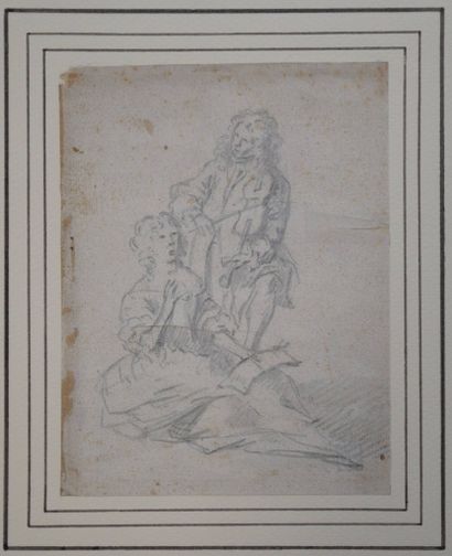 Attribué à NETSCHER, Caspar (1639-1689)
Musicien...