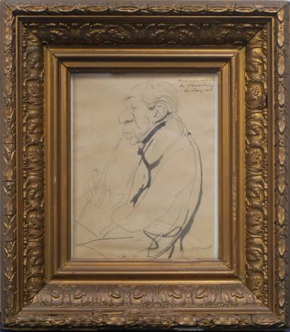 Horace VERNET (1789-1863)
Portrait caricatural...