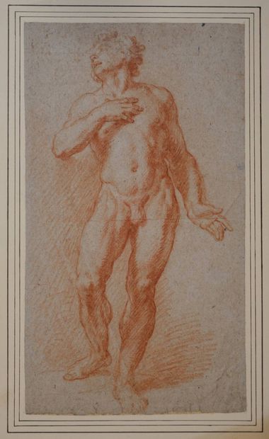 DE LA FOSSE, Charles (1636-1716)
Homme nu,...