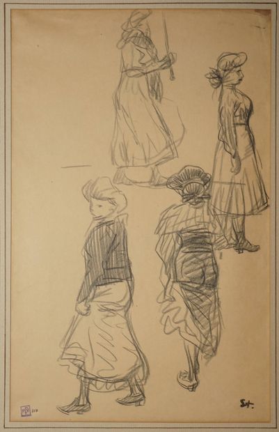 STEINLEN Théophile Alexandre, 1859-1923,...
