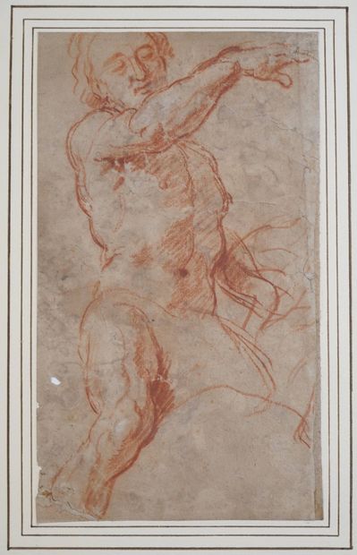DE LA FOSSE, Charles (1636-1716)
Étude d’homme...