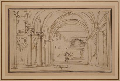 École italienne, XVIIIe siècle
Intérieur...