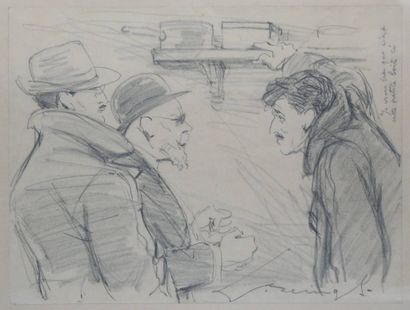 BERINGS Louis, 1888-1966,
Ensemble de quatre...