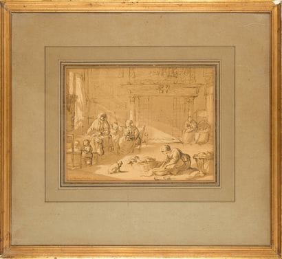 ZachariasBLYHOOFT(1630-1681 Middelbourg)
Scène...