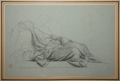 BÉNOUVILLE Léon, 1821-1859, 
La déesse des...