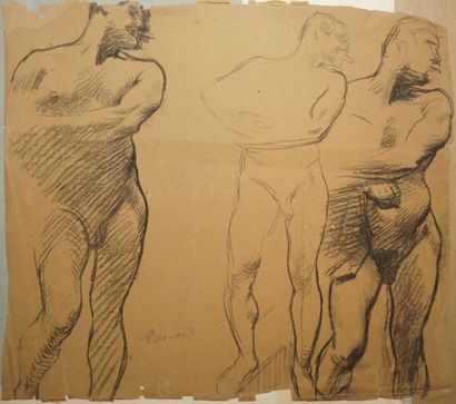 BESNARD Albert, 1849-1934, 
Hercule de foire,...