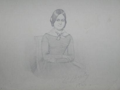 Charles Josuah CHAPLIN (1825-1891)
Cinq portraits:...