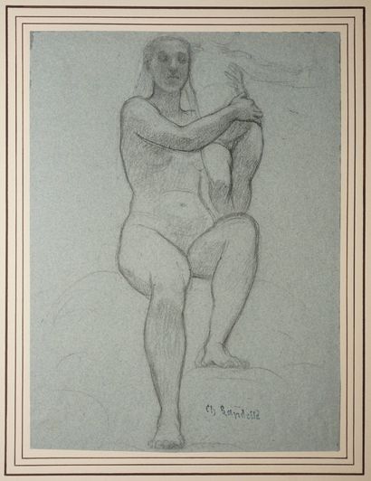 LANDELLE Charles, 1821-1908, 
La Vierge et...