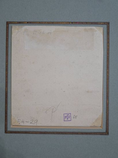Attribué à NOVELLI, Pietro Antonio (1729-1804)
Étude...