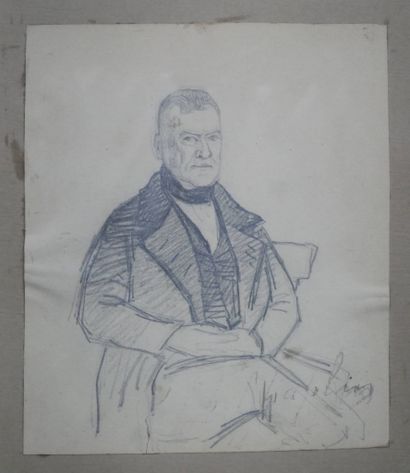 Charles Josuah CHAPLIN (1825-1891)
Cinq portraits:...