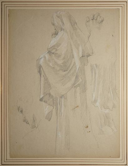 MERSON Luc-Olivier, entourage de, 
Femme...