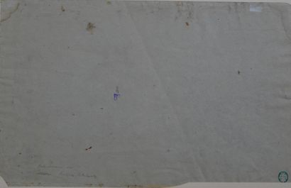 École française, XVIIIe siècle
Étude de drapé
Crayon...