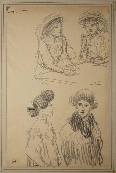 STEINLEN Théophile Alexandre, 1859-1923,...