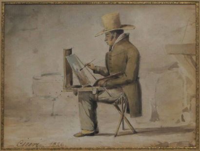 CICERI Pierre Luc Charles (1782-1868)
Peintre...