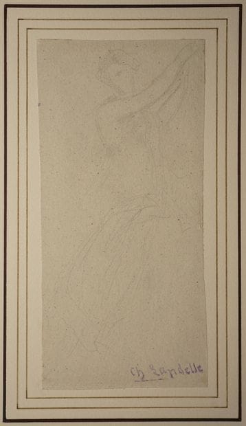LANDELLE Charles, 1821-1908, 
Danseuse les...