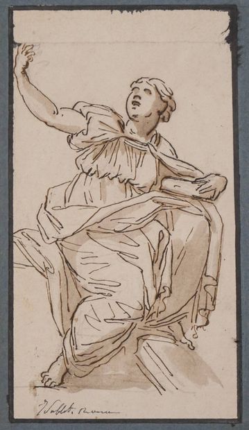 SABLET, Jacques-Henri (1749-1803)
Femme drapée,...