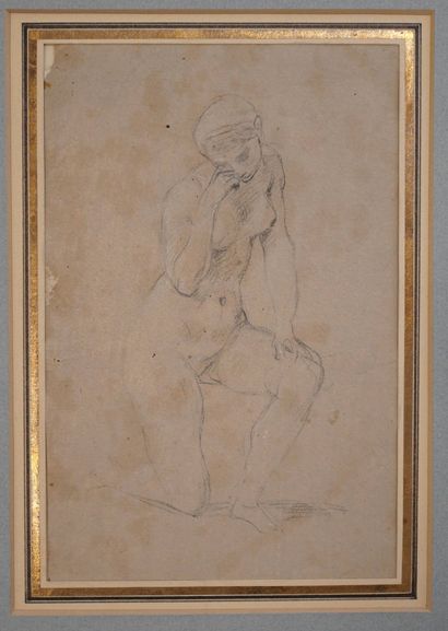 Attribué à BATONI, Pompeo (1708-1781)
Femme...