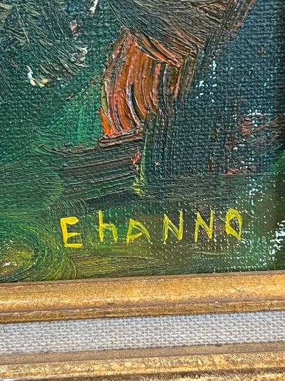 EHANNO Maurice (b. 1924) 
The road to Branderas,...