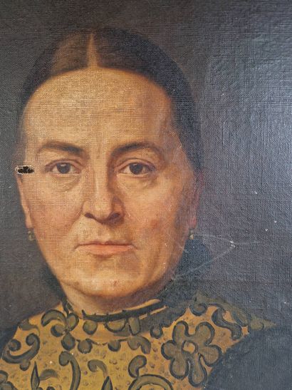 Lot comprenant : 

CHAIX Auguste (1860-1922)
Femme...