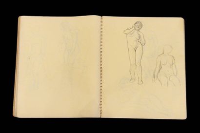 GRANE Albert (XX)
Deux carnets à dessins...