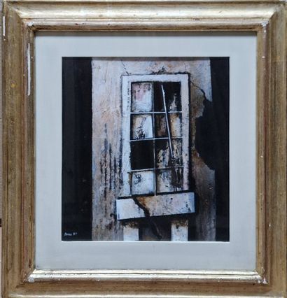 PÉREZ Celis, 1939-2008, 
Fenêtre, 1987, 
technique...