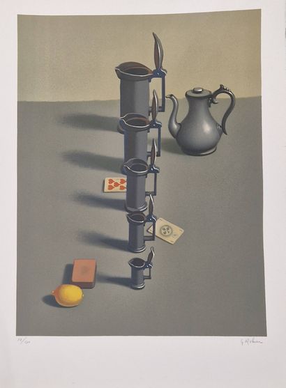 ROHNER Georges (1913-2000)
Le citron
Lithographie...