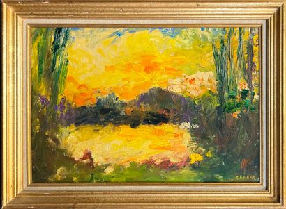 EHANNO Maurice (b. 1924) 
The road to Branderas,...
