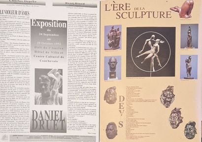 DRUET Daniel (né en 1941)
Nu,
papier gaufré,...