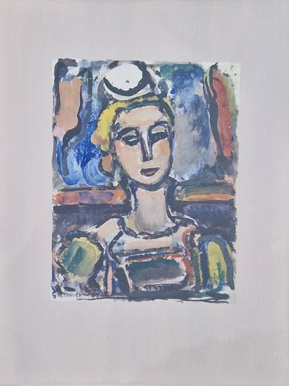 ROUAULT Georges, d'après
La Roussalka, 1943
Héliogravure...