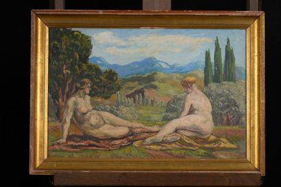 GIRIEUD Pierre Paul, 1876-1948
Two nudes...
