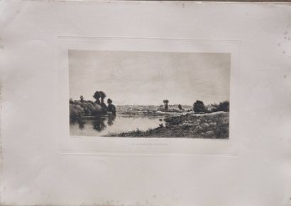 DAUBIGNY (pinx) - FELIX OUDART (sculpt)
Les...