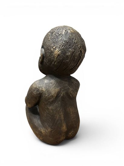 TAMARA - XXI - XX
Enfant endormi au nounours
Sculpture...