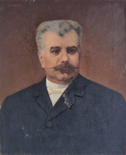Lot comprenant : 

VUAGNAT François (1826-1910)
Portrait...
