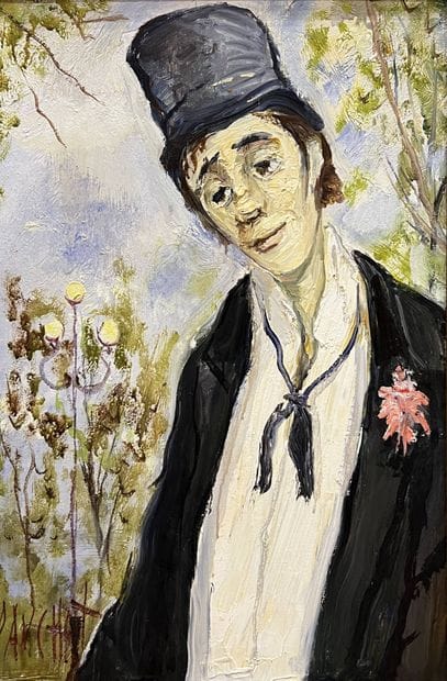 DAUCHOT Gabriel (1927-2003)
the lover 
Oil...