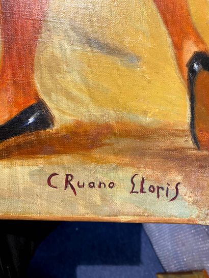 MODERN SCHOOL 
Bullfight scene
Oil on canvas,...