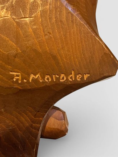 MORODER Albin (1922-2007)
Femme au foulard
Tête...