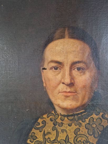 Lot comprenant : 

CHAIX Auguste (1860-1922)
Femme...