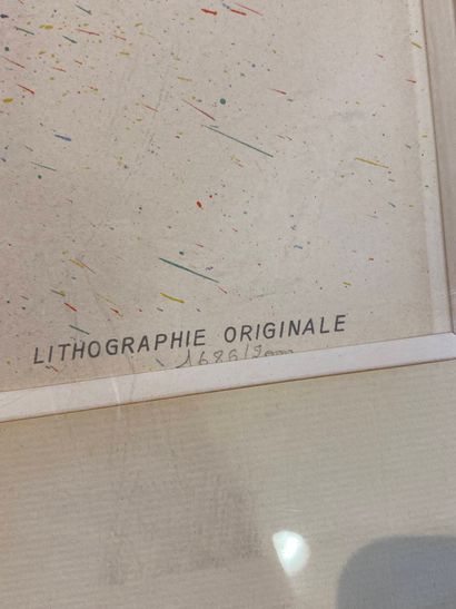 MIRO Joan, d'après 
Sans titre, circa 1964
Lithographie...