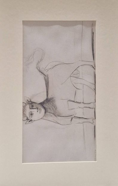 PICASSO Pablo, d'après
Etude préparatoire...